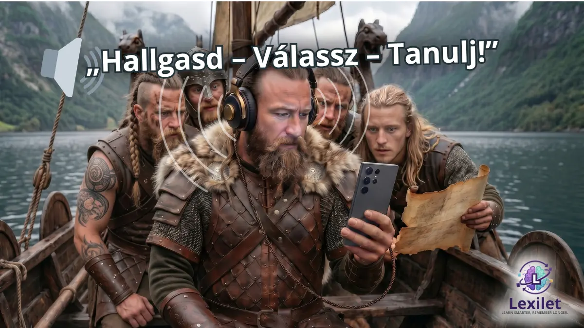 Hallgasd – Válassz – Tanulj! - Új játék: "🔊 Hallott szöveg"